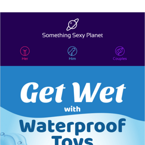 🌊Get Wet With Waterproof Toys🍆🚀