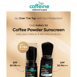 Caffeinators, Coffee Sunscreens at a STEAL!!!📢