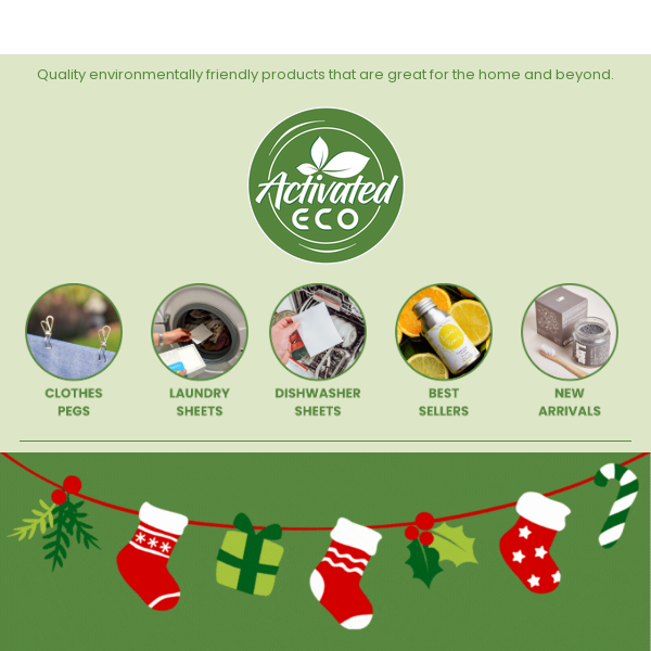 🎄Merry Christmas from the Activated Eco Family 🎄