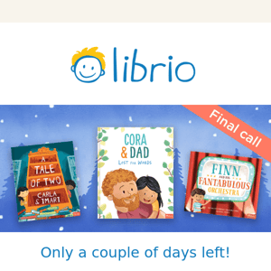 Last chance to order your Librio books this week 🎄