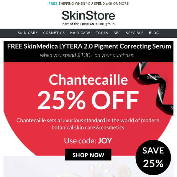 Exclusive ✨ 25% Off Chantecaille