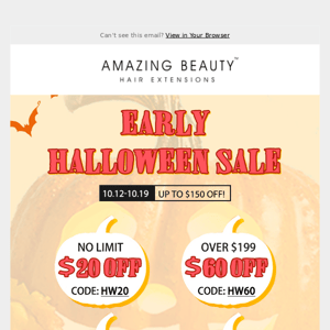 Get your Halloween hair for less!