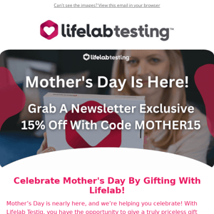 Exclusive Mother's Day Savings Are Live