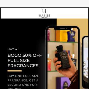 Day 4: BOGO 50% OFF Fragrances!