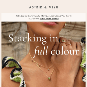 Just Landed: New Stacking Sets