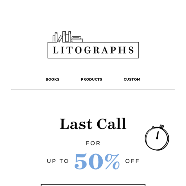 📞 Last call for up to 50% OFF!