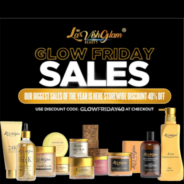 40% OFF!! OUR BIGGEST GLOW FRIDAY SALES START NOW
