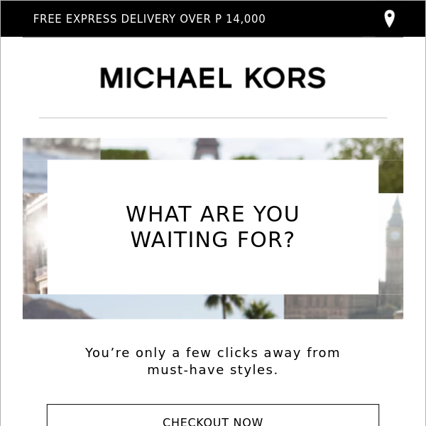 It's Almost Yours, Michael Kors!