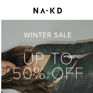 WINTER SALE - Up to 50% off