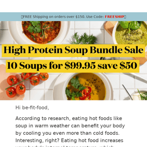 High Protein Soup Bundle Sale