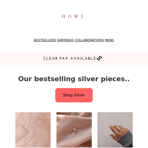 Silver Jewellery Faves