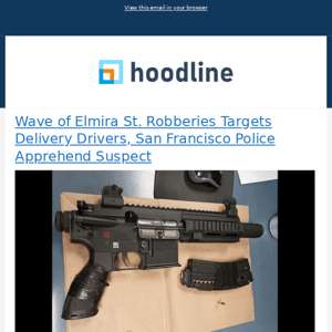 Wave of Elmira St. Robberies Targets Delivery Drivers, San Francisco Police Apprehend Suspect & More from Hoodline - 10/14/2023