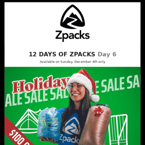 🎁 12 Days of Zpacks | Day 6 🎁