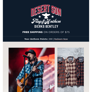 THIS JUST IN: Dierks Bentley x Desert Son