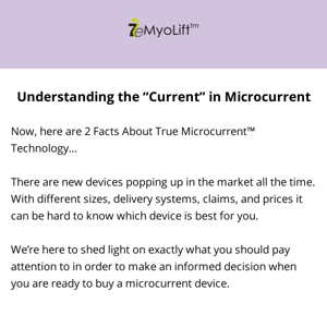 Understanding the “Current” in Microcurrent