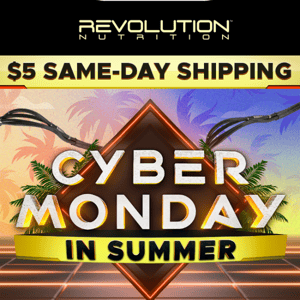 $5 Same-Day Shipping! Cyber Monday In Summer!