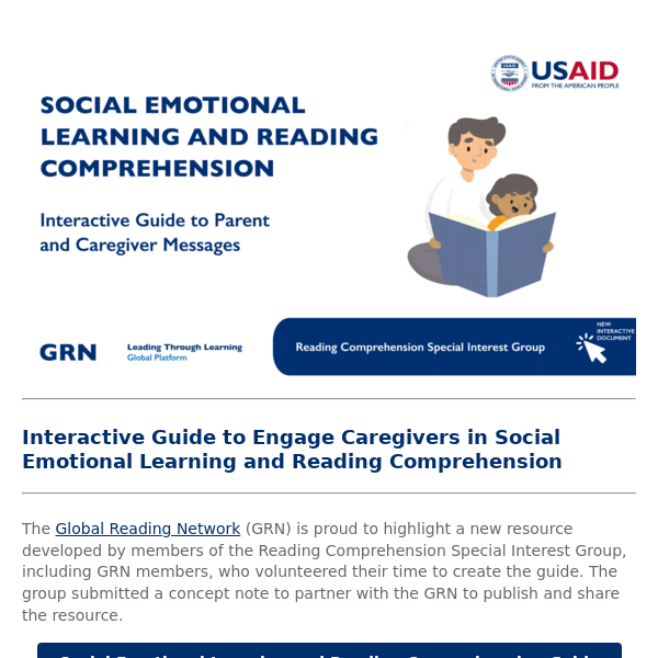 New Interactive Guide] Social Emotional Learning and Reading