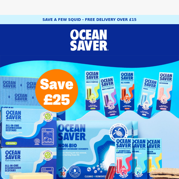 The easiest way to try OceanSaver