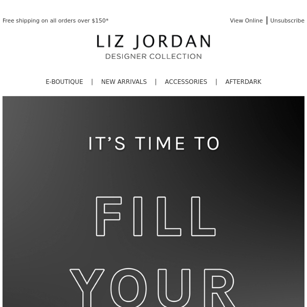 Liz Jordan, your secret link