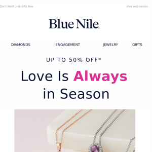 Up To 50% Off Colorful Jewelry Gifts For Valentine's Day