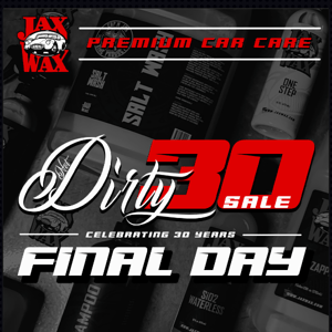 FINAL DAY - 30% Off