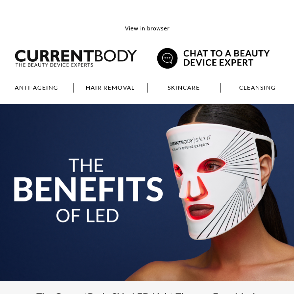 Discover the benefits of LED technology for your skin
