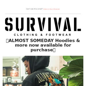 🆕ALMOST SOMEDAY Hoodies & more now available for purchase💻
