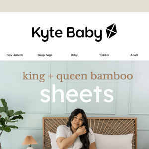 🛏️ King + Queen SHEETS are here!