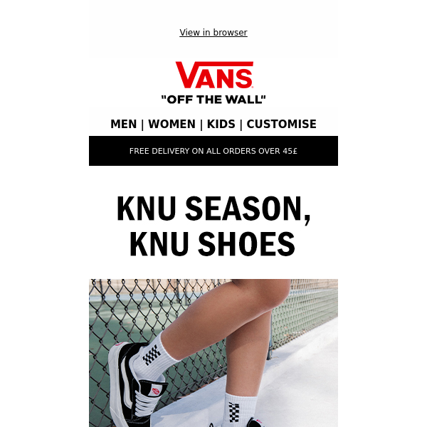 Knu Season calls for Knu Shoes