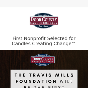 🇺🇸 Announcing Our First Candles Creating Change Nonprofit 🇺🇸