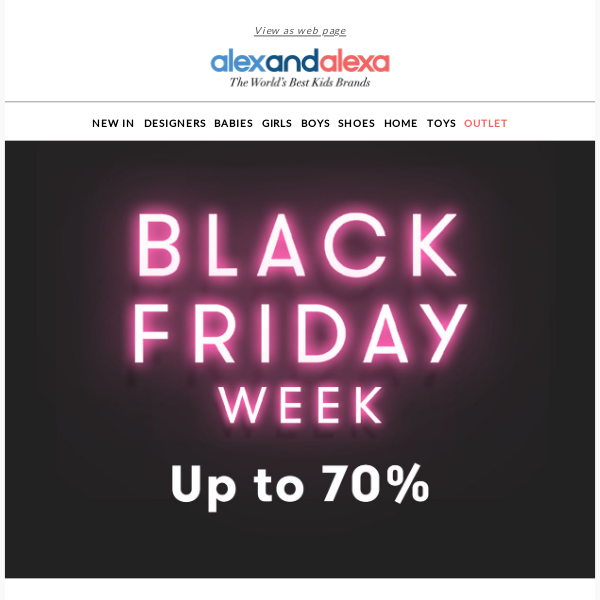 Black Friday: READY, SET, GO!