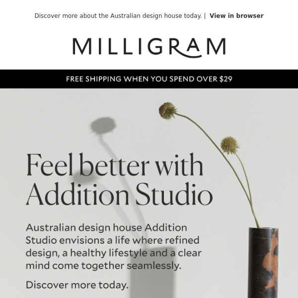 Everyday Rituals with Addition Studio
