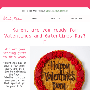 Are you Valentines / Galentines ready? ❤️🍪