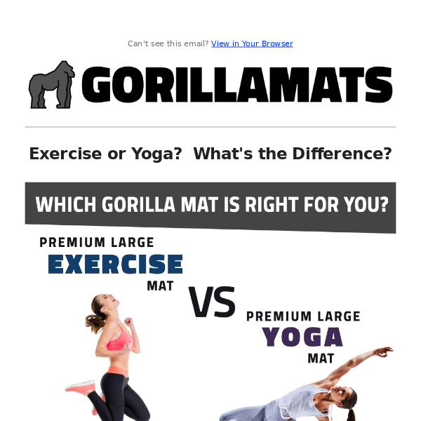 Which Gorilla Mat is Best For You? 🤔 - Gorilla Mats