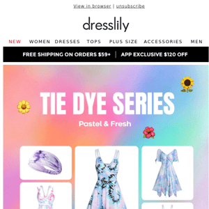 TIE DYE IS COMING! UP TO 20% OFF [CODE: EMP23]