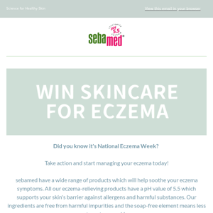 Do you suffer from Eczema?...If so check this out!