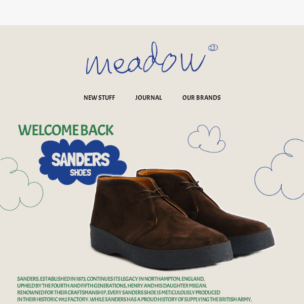 Sanders -  Handmade shoes, made in England