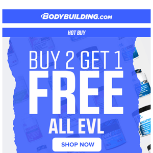 Evlution Nutrition just dropped a HOT DEAL