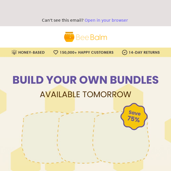 Build Your Own Bundle: Tomorrow...