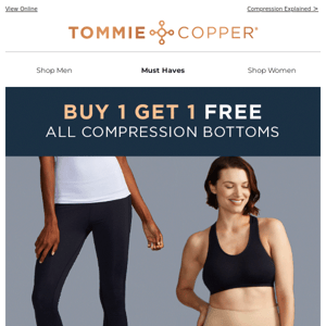 BOGO FREE Compression Bottoms!