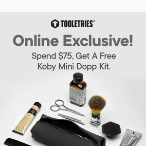 FREE Koby Mini With Every Order