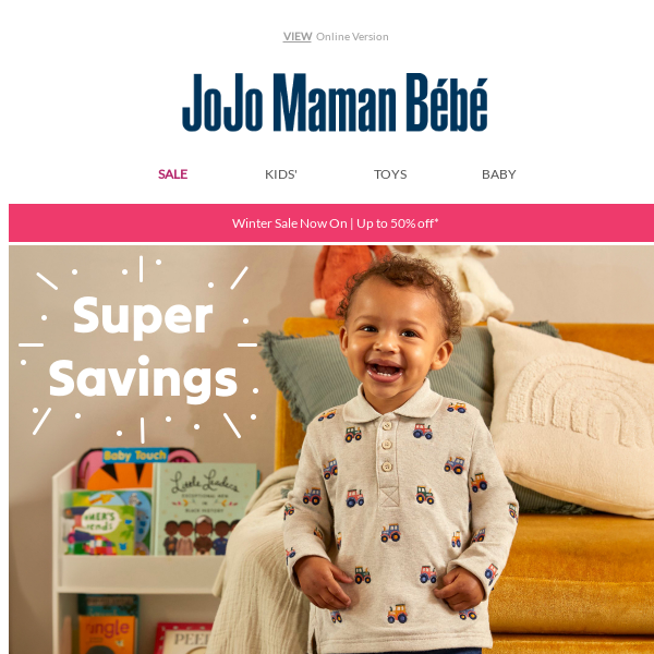 Our Best Sale Kids Picks - JoJo Maman Bebe