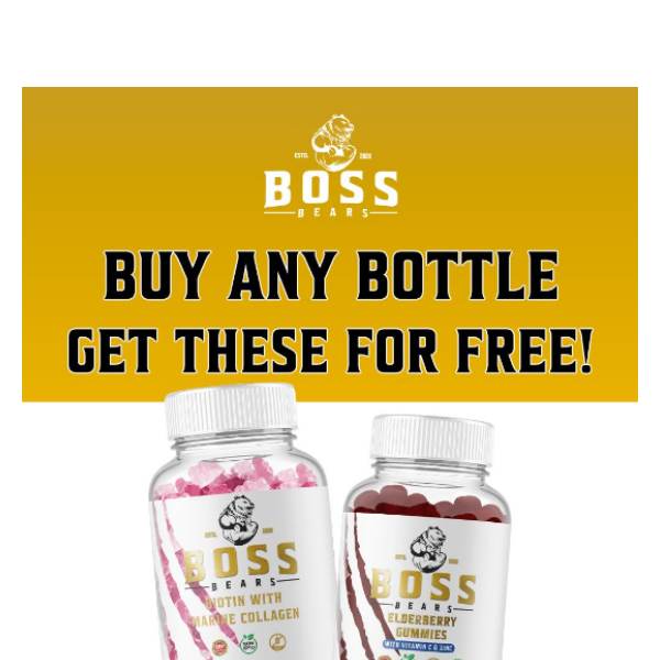 🚨 Free Boss Bears Deal 🚨