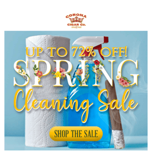 🌸 Spring Cleaning Sale | Up to 72% OFF!