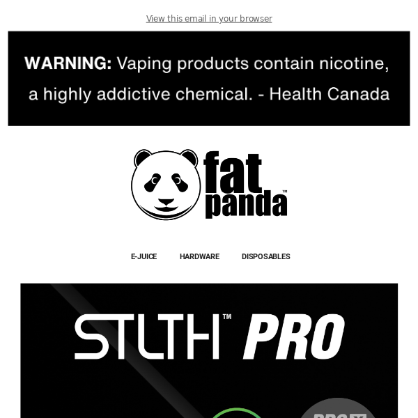 NEW STLTH PRO Devices and Pods!