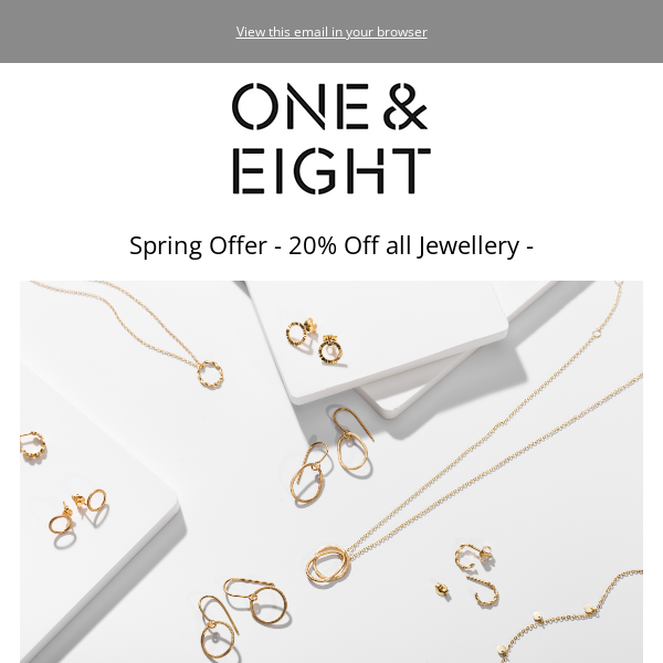 20% Off All Jewellery - YES PLEASE -