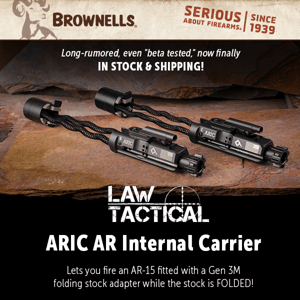 Law Tactical ARIC - No buffer needed!