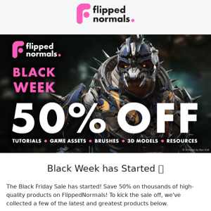 Black Friday Sale 🖤 50% OFF