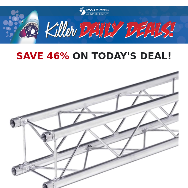 🔥 Save 46% on Global Truss SQ-F24275 & More Killer Deals!