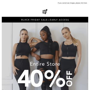 40% OFF | DON'T MISS OUT